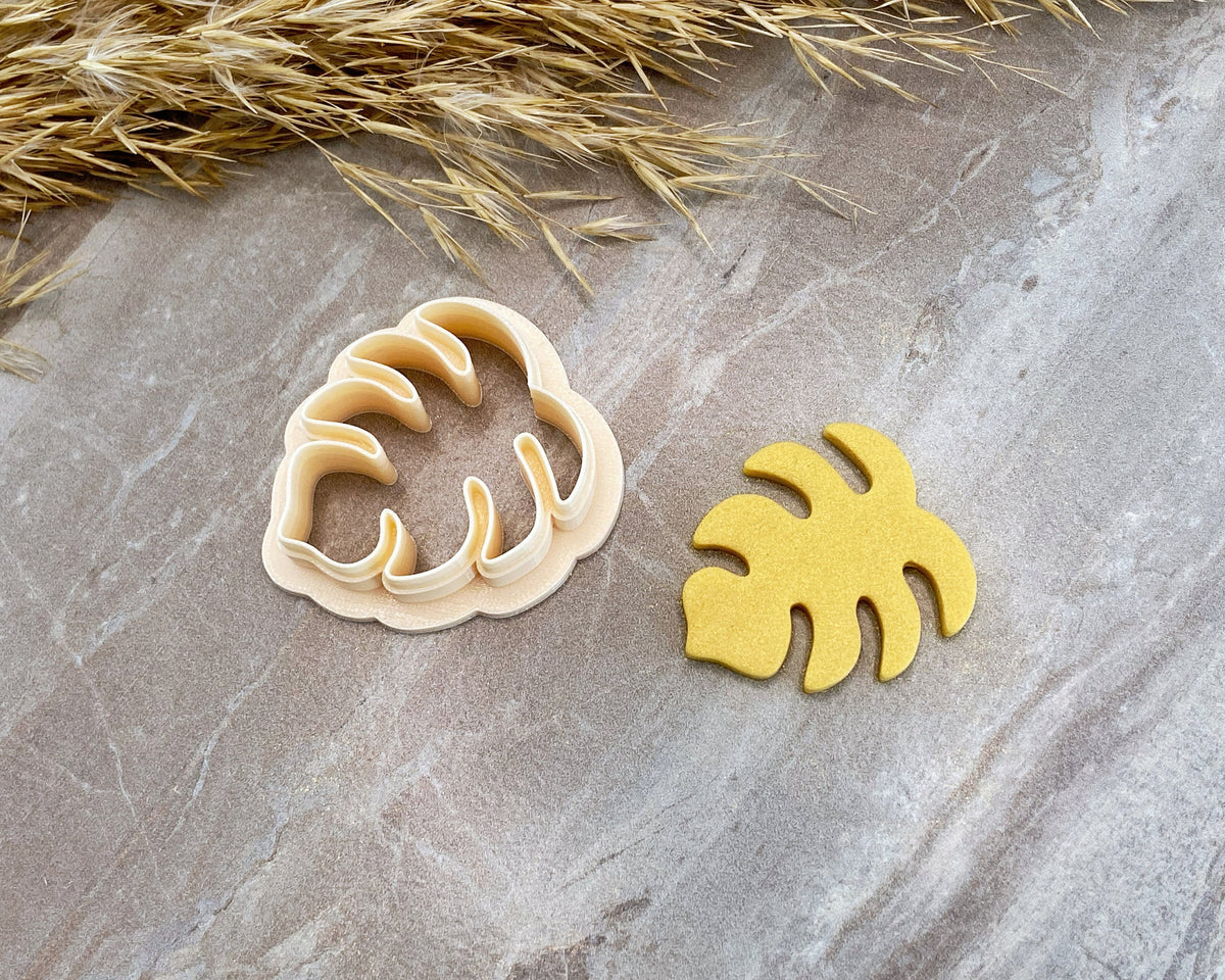 Monstera Leaf Clay Cutter - BabylonCutters