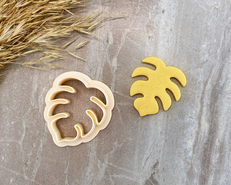 Monstera Leaf Clay Cutter - BabylonCutters