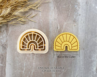 Sun Rays Arch Clay Cutter - BabylonCutters