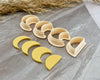 Moon Phases Crescent & Half Moon Clay Cutter - BabylonCutters