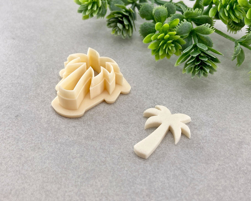 Palm Tree Summer Clay Cutter - BabylonCutters