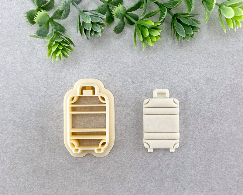 Rolling Suitcase Summer Clay Cutter - BabylonCutters