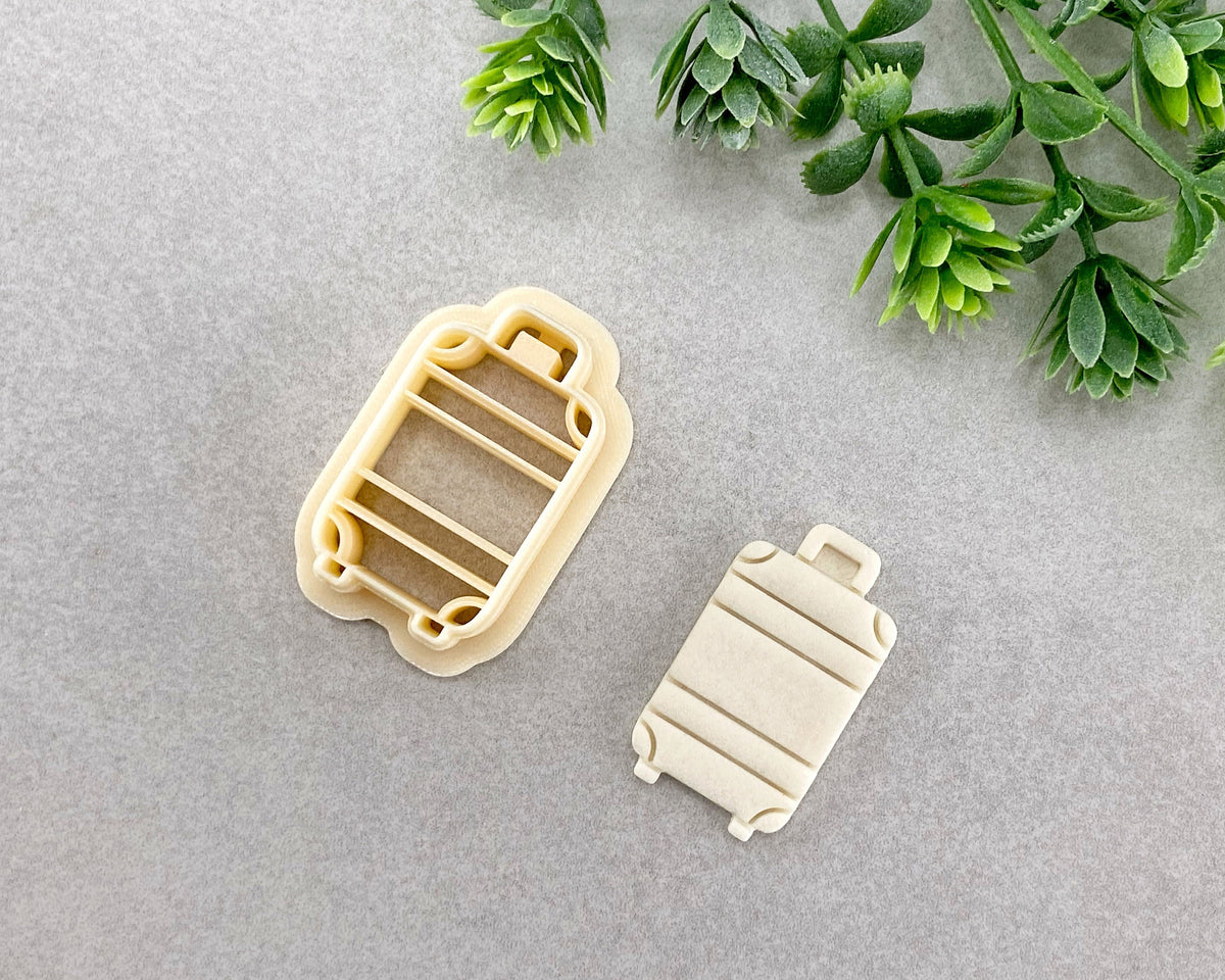 Rolling Suitcase Summer Clay Cutter - BabylonCutters