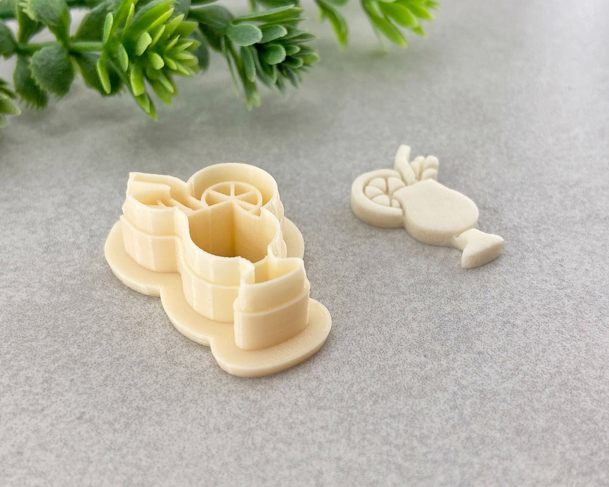 Cocktail Drink Summer Clay Cutter - BabylonCutters