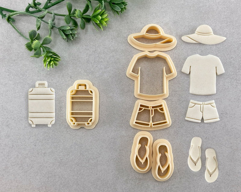 Holiday Summer Clay Cutter Set - BabylonCutters