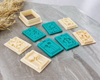 Tarot Cards Clay Cutter Set with Stamp - BabylonCutters