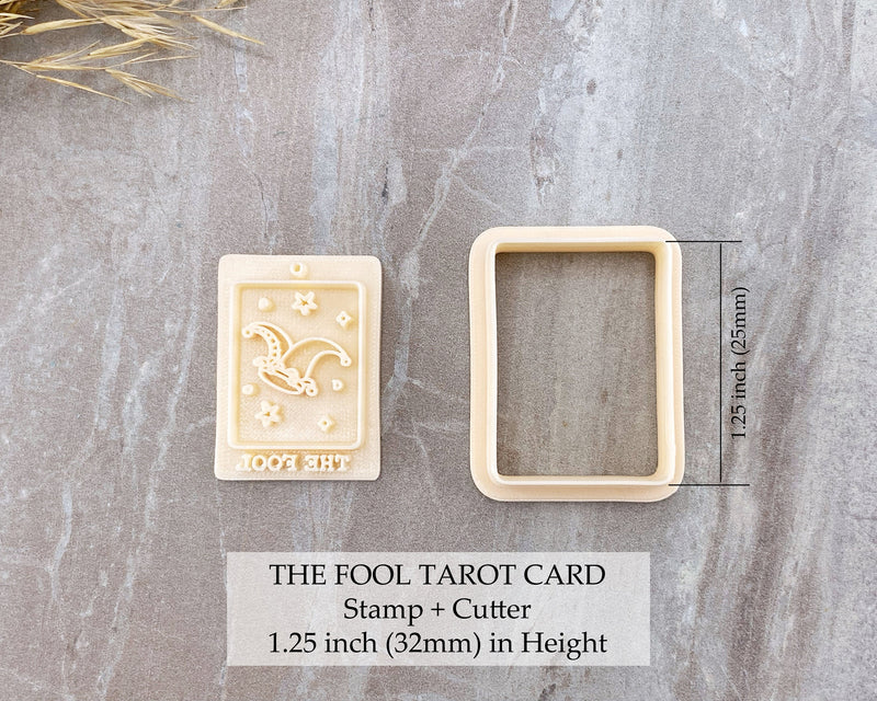 Tarot Cards Clay Cutter Set with Stamp - BabylonCutters