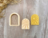 Japanese Sun Rays Clay Cutter & Stamp Set - BabylonCutters