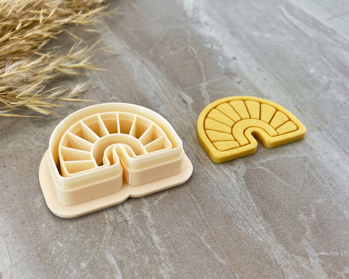 Sun Rays Arch Clay Cutter - BabylonCutters