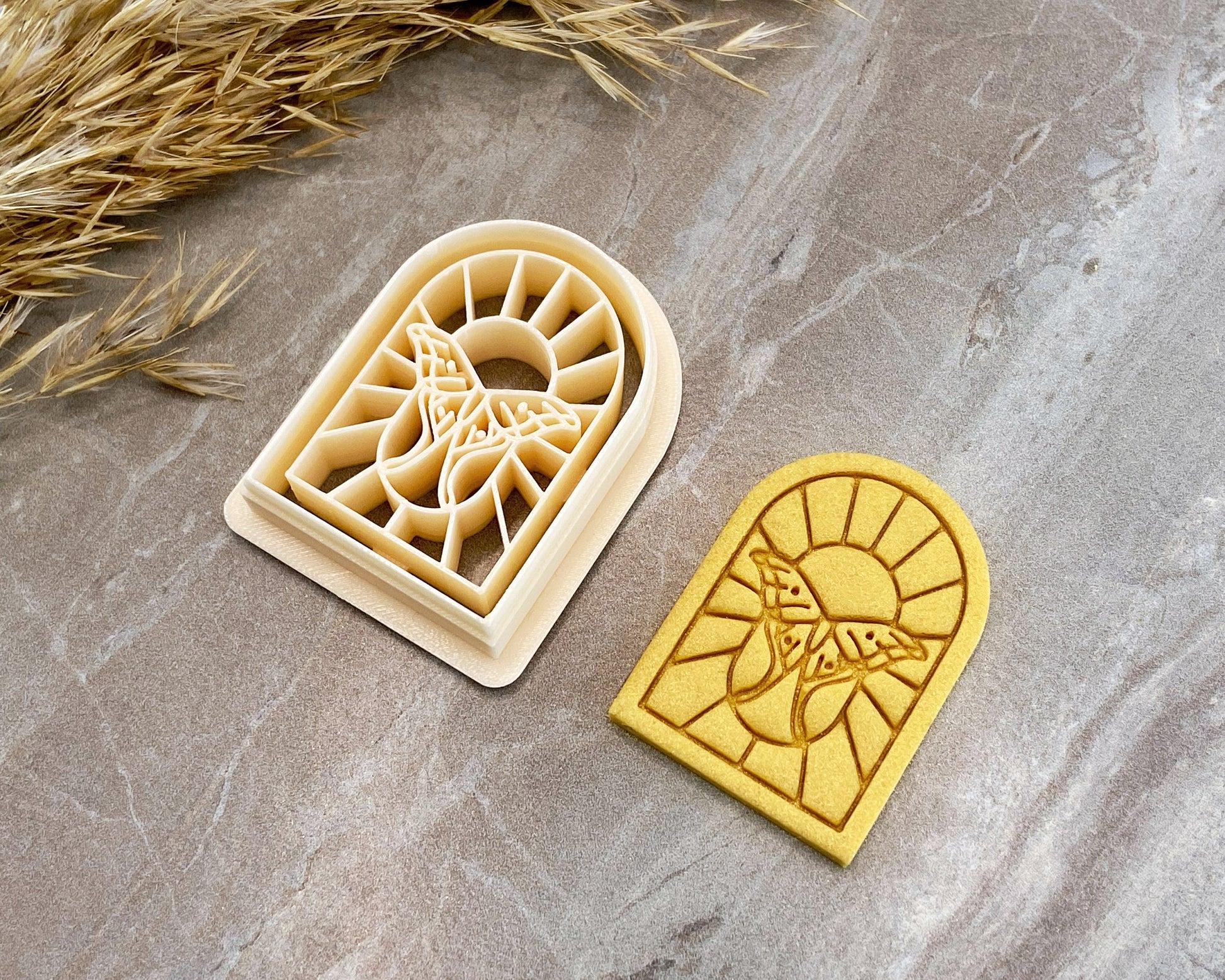 Tarot Cards Clay Cutter Set with Stamp